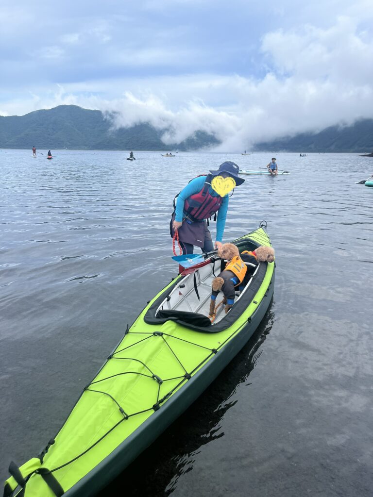 大人の林間学校 犬旅 本栖湖カヌー クレコブログ